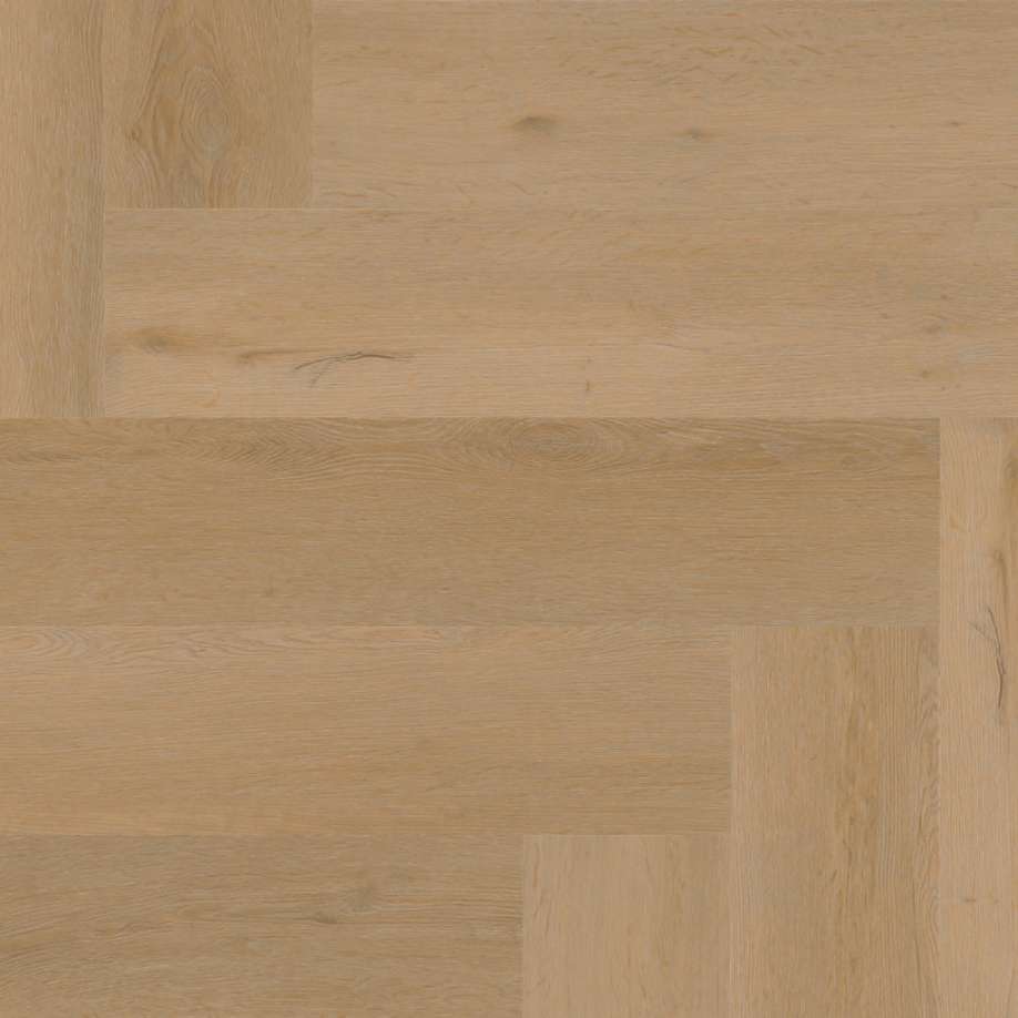 Floorlife YUP Leyton herringbone dryback warm oak