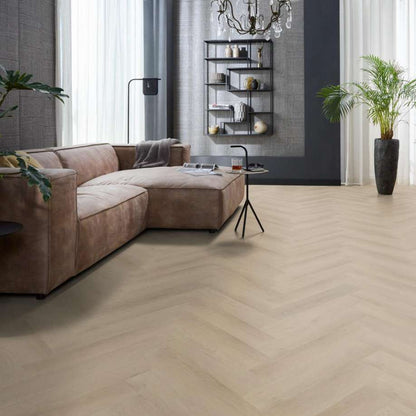 Floorlife YUP Merton herringbone click beige