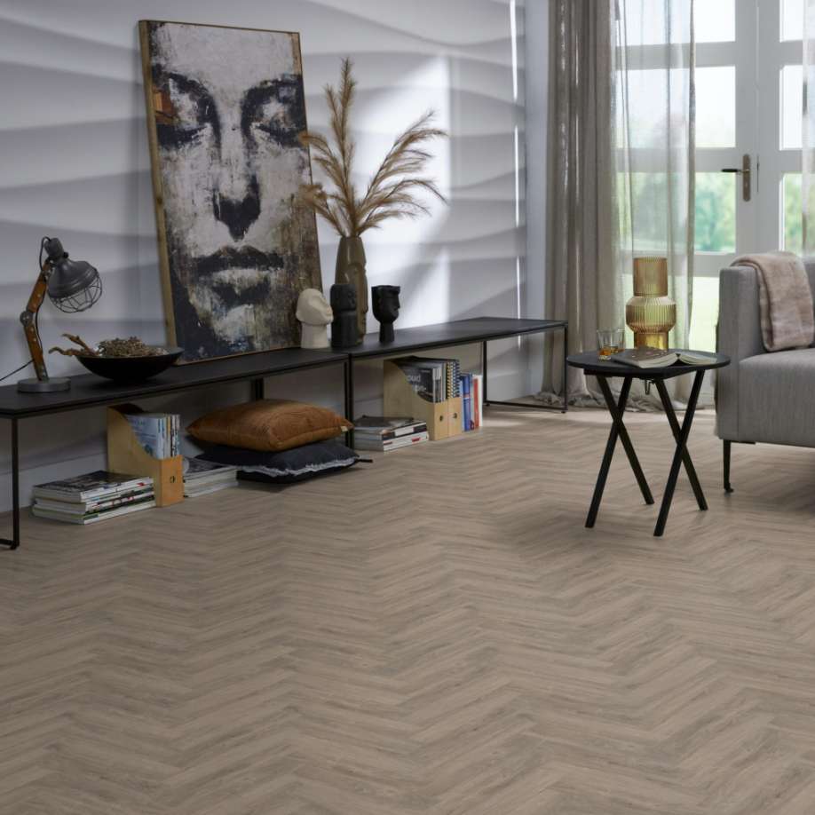 Floorlife YUP herringbone click SRC smoky