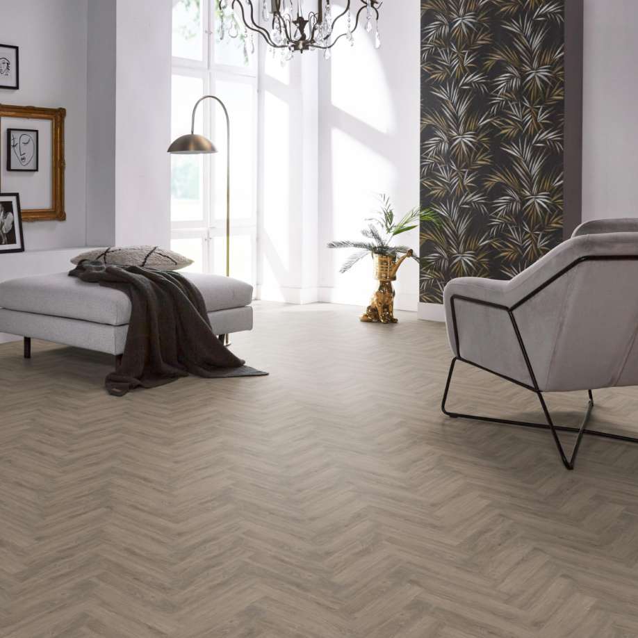 Floorlife YUP herringbone click SRC smoky