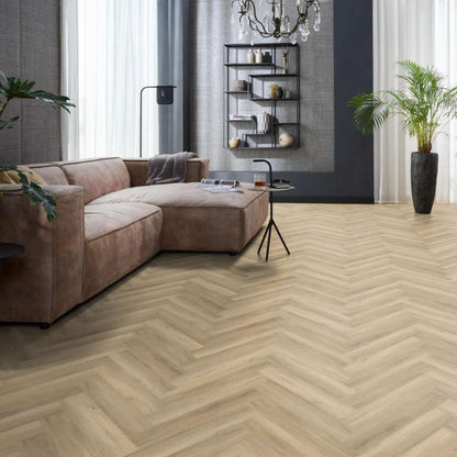 Floorlife YUP herringbone click SRC beige